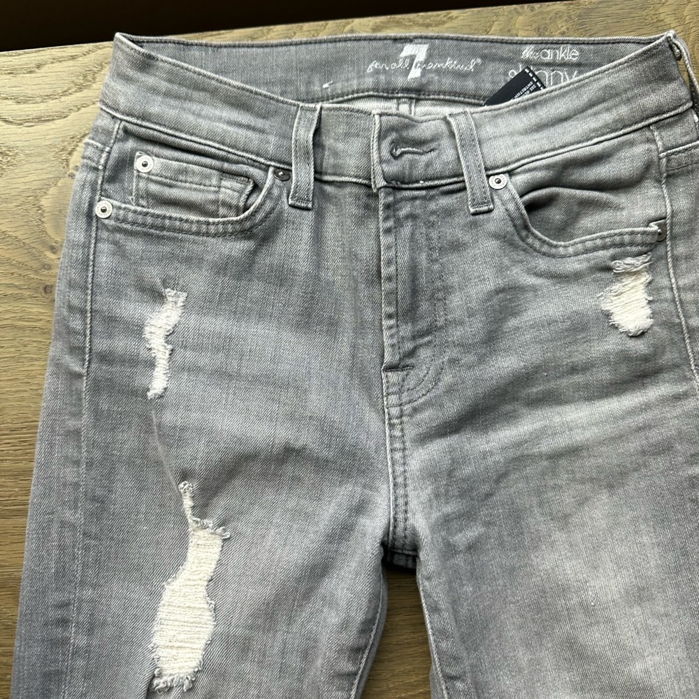 7 for all mankind jeans size 24